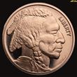 1oz Copper Round - 9Fine Mint (Buffalo)